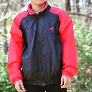Retro USA Olympic Zip Up Windbreaker Jacket
